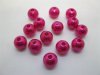 500 Fuschia Round Simulate Pearl Loose Beads 10mm 500 Fuschia Round Simulate Pearl Loose Beads 10mm