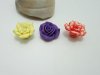 100Pcs Fimo Beads Rose Flower Jewellery Finding 20mm Dia. Mixed 100Pcs Fimo Beads Rose Flower Jewellery Finding 20mm Dia. Mixed
