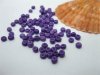 1Bags X 12000Pcs Opaque Glass Seed Beads 3mm Purple