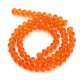 10Strand x 72Pcs Orange Rondelle Faceted Crystal Beads 8mm 10Strand x 72Pcs Orange Rondelle Faceted Crystal Beads 8mm