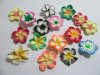 20 New Fimo Beads Frangipani Jewellery Finding 3cm Mixed