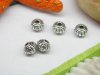 100pcs Metal Tiny Round Beads yw-ac-mb50