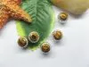 20pcs Light Yellow Silver Carved Lantern Aluminum Beads Fit Pand 20pcs Light Yellow Silver Carved Lantern Aluminum Beads Fit Pand