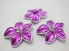 30Pcs Fuschia Flower Hairclip Jewelry Finding Beads 5.5x5cm 30Pcs Fuschia Flower Hairclip Jewelry Finding Beads 5.5x5cm