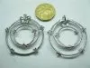 20 Metal Triple Circle Pendants Jewelery Finding