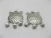 20pcs Metal Pendants with Three Bell yw-ac-mp2