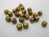 1300Pcs 10mm Gold Plated Knot Loose Beads Finding 1300Pcs 10mm Gold Plated Knot Loose Beads Finding