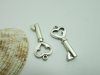 50Pcs Metal Key Shape Pendant Charm 34mm Long Jewelry Finding 50Pcs Metal Key Shape Pendant Charm 34mm Long Jewelry Finding