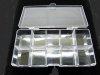 10X Beads Storage Boxes 10 Compartment Organizer Tray