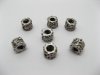 60 Alloy European Carved Metal Thread Beads ac-sp279