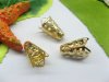 100pcs Gold Plated Basket Bead Caps Bell 5-11mm