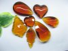 30 Assorted Coffee Glass Pendants pd-gd-ch10 30 Assorted Coffee Glass Pendants pd-gd-ch10