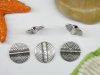 50pcs Metal Imprint Circle Beads yw-ac-mb56 50pcs Metal Imprint Circle Beads yw-ac-mb56