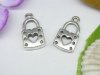 20pcs Metal Beatiful Love Lock Charms yw-ac-mc41