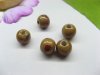 100 Coffee Round Lampwork Porcelain Beads 10mm be-g516