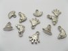 500 Silver Plated Plastic Jewelry Pendants 500 Silver Plated Plastic Jewelry Pendants