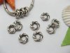 20pcs Tibetan Silver Circle Beads European Design Yw-pa-mb80