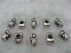 100 Lovely Girl Metal European Beads ac-sp598