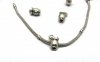 50 Metal flagon shaped Thread European Beads ac-sp574