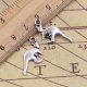 100 Sliver Plated Metal Kangaro Beads Pendants Jewellery Finding 100 Sliver Plated Metal Kangaro Beads Pendants Jewellery Finding