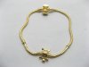 1X 18K Gloden Bracelet Clasp Fit European Beads 21cm 1X 18K Gloden Bracelet Clasp Fit European Beads 21cm