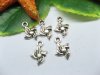 100pcs Beautiful Metal Flower Charms yw-ac-mc86