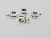 20pcs Tibetan Silver Square Bail Beads Fit European Beads 20pcs Tibetan Silver Square Bail Beads Fit European Beads