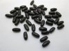 4000 Black Oval Tube Simulate Pearl Loose Beads 4x8mm