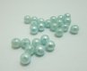 500 Blue Round Simulate Pearl Loose Beads 10mm