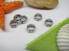 20pcs Tibetan Silver Circle Beads Fit European Beads Yw-pa-mb10