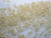 60Strands Ivory Beaded Garland for Wedding Craft Dia.3mm