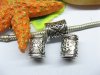 20pcs Tibetan Silver Barrel Beads with Circles carved 20pcs Tibetan Silver Barrel Beads with Circles carved
