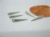 200 Silvery Spike Charms Pendant Finding For Jewelry Making 25mm 200 Silvery Spike Charms Pendant Finding For Jewelry Making 25mm