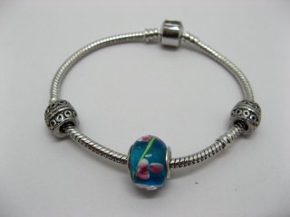 1X Bracelet Fits European Charms Bead Longth 19cm Wholesale