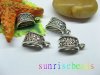 20pcs Tibetan Silver Bail Beads Fit European Beads yw-pa-bb13 20pcs Tibetan Silver Bail Beads Fit European Beads yw-pa-bb13