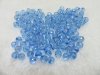 1800Pcs Light Blue Faceted Round Beads Jewellery Finding 8mm