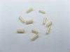 5packets x 500gram (10000pcs) Yellow Bugles Glass Tube Beads 5mm