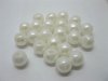 2000 Ivory Round Simulate Pearl Loose Beads 8mm