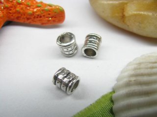 100pcs Metal Column Beads yw-ac-mb27