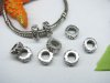 20pcs Tibetan Silver Circle Beads Fit European Beads Yw-pa-mb150