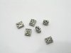 200Pcs Metal Spacer Beads 6x9mm Jewelry Finding 200Pcs Metal Spacer Beads 6x9mm Jewelry Finding