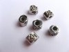 50 Alloy European Barrel Thread Beads ac-sp343