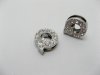 10 Fashion Rhinestone Letter "Q" Beads Collar Charms 10 Fashion Rhinestone Letter "Q" Beads Collar Charms