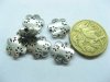 100 Tibetan Silver Plum Blossom Bali Style Spacer Beads 13mm