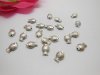 100Pcs Fish Shape Carved Spacer Beads Jewellery Finding