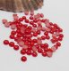 9500Pcs 3mm Red Semi-Circle Simulated Pearl Bead Flatback