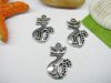 20pcs Metal Elegant Cat Princess Charms yw-ac-mc66