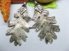20pcs Tibetan Silver Leaf Pendants 20pcs Tibetan Silver Leaf Pendants
