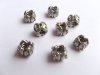 50 Alloy European Barrel Thread Beads ac-sp342