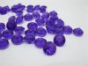 1000 Purple Diamond Confetti 8mm Wedding Table Scatter